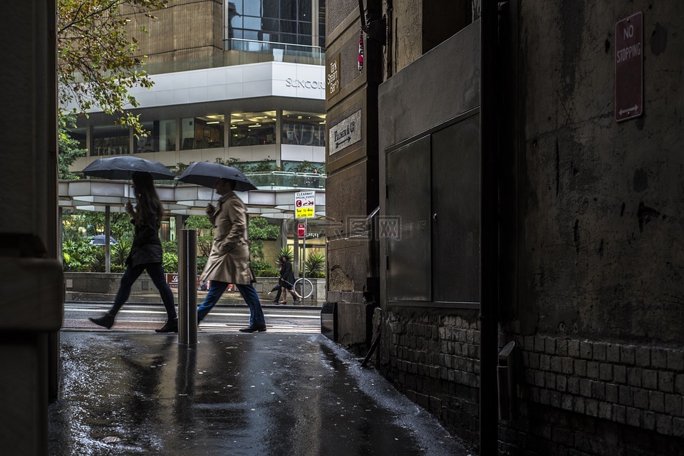 悉尼,雨,下雨天