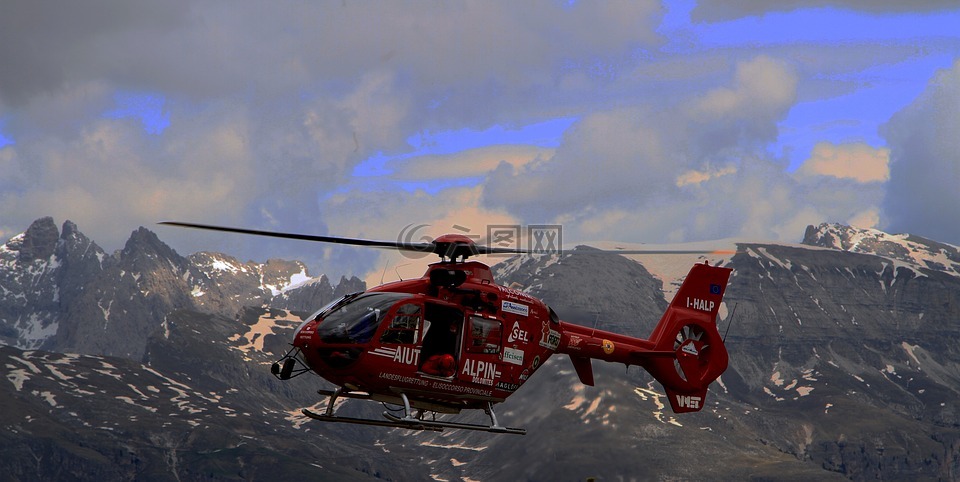山救援,救援直升机,山地救援服务