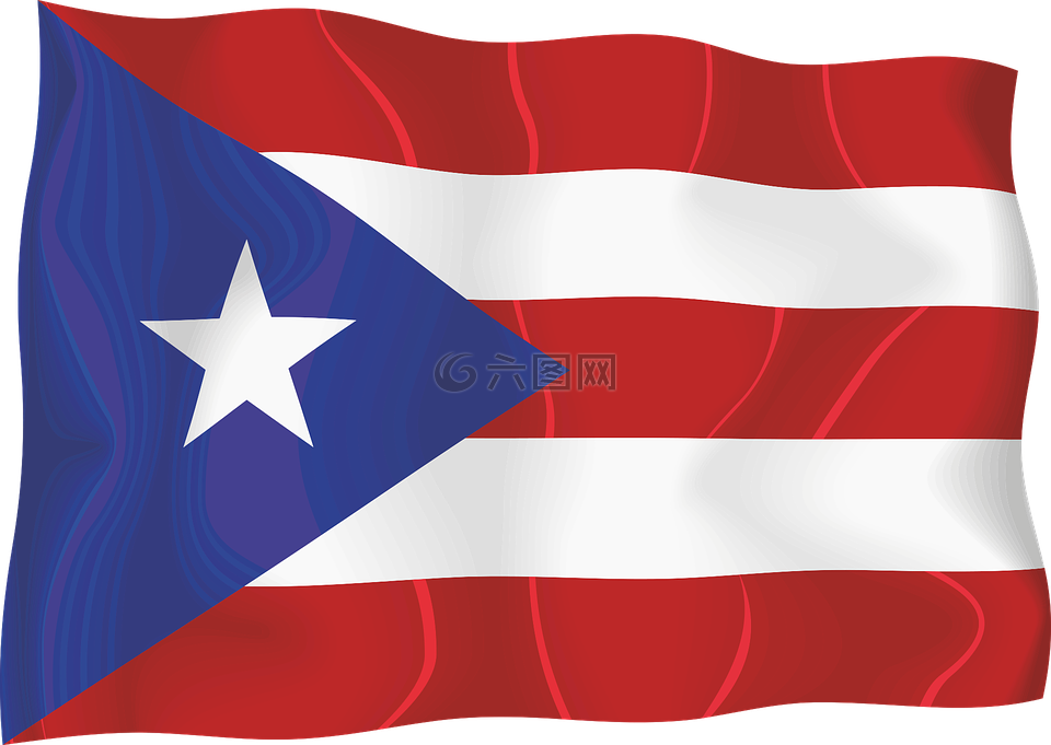 标志,波多黎各,国家
