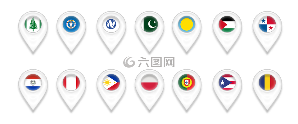 地图,地理位置,pin