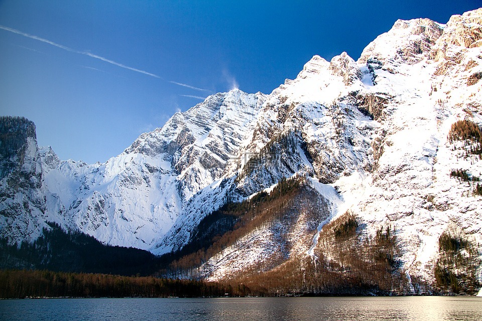 国王湖,bartholomä st,berchtesgadener 土地