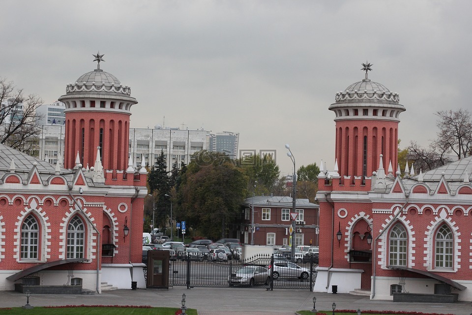旅行宫,莫斯科,体系结构