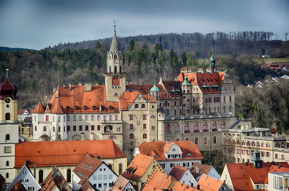 城堡,锡格马林根,hohenzollern 城堡