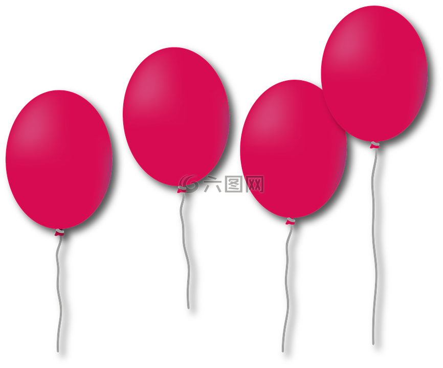 气球,生日,膨胀