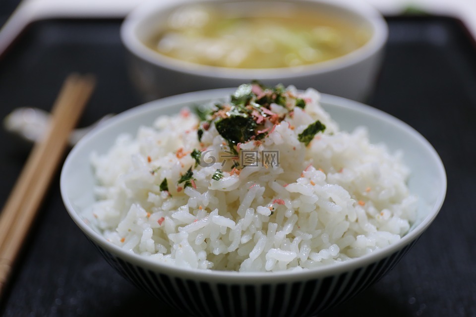 米饭,日本料理,大米