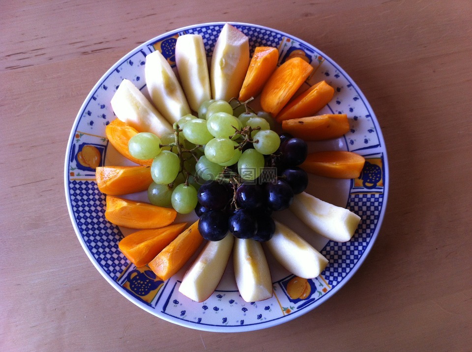 果盘,水果,维生素