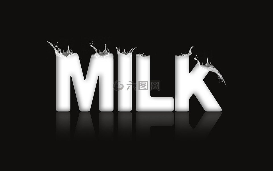 牛奶,健康,美味