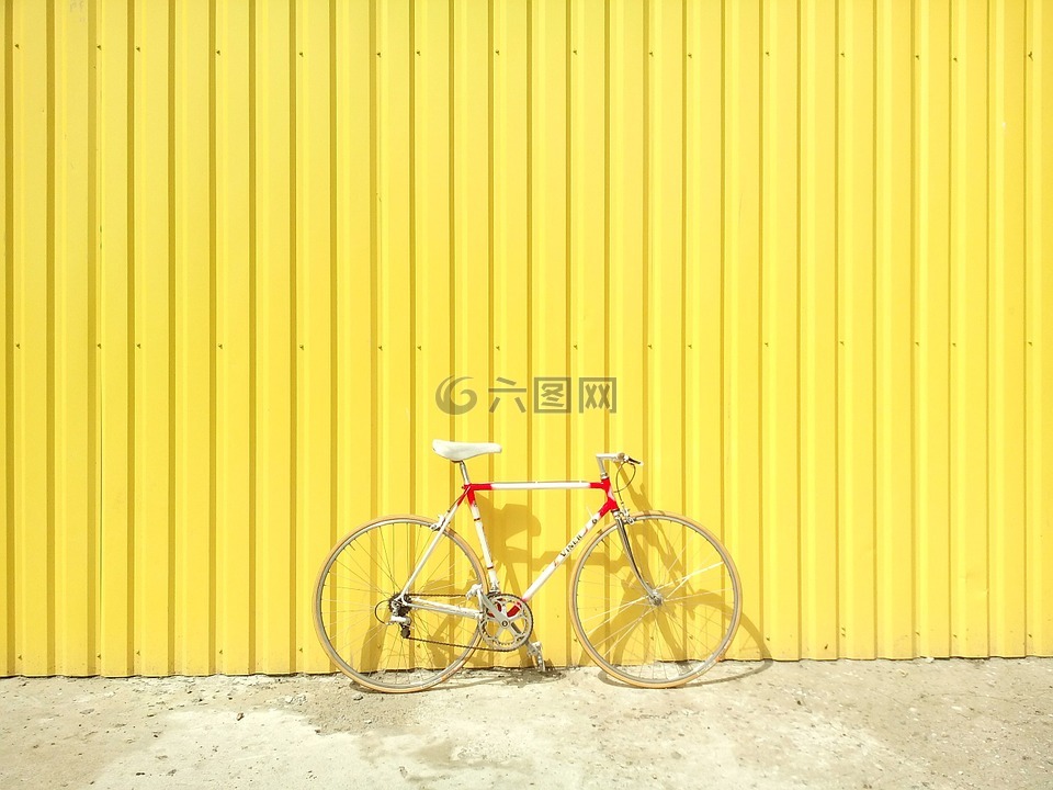 自行车,循环,运动