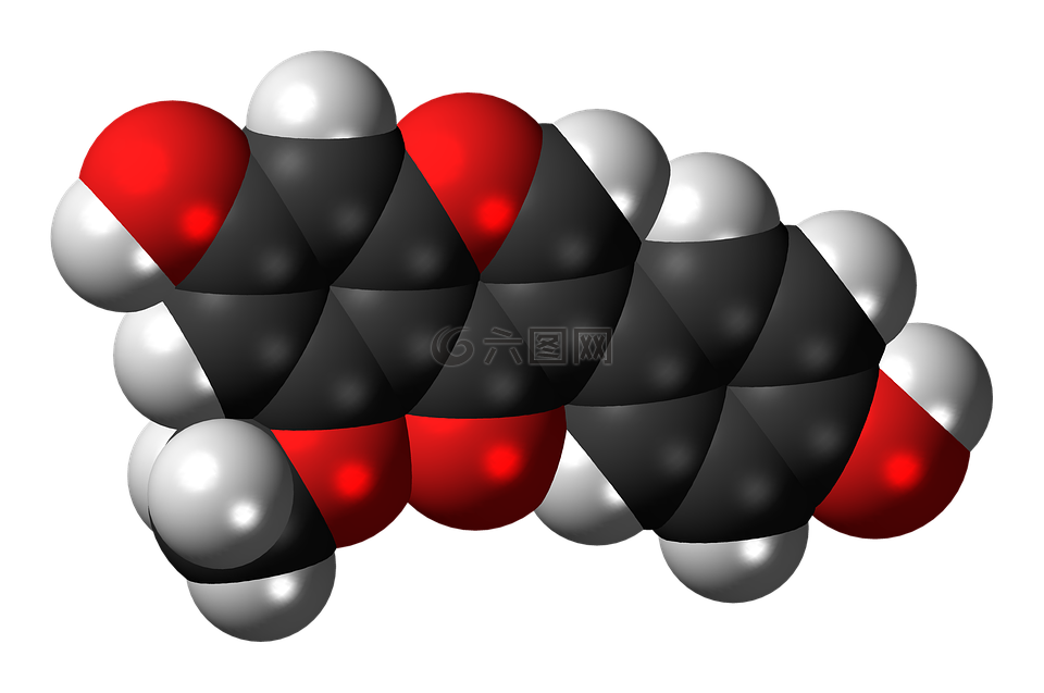 methylgenistein,大豆异黄酮,分子