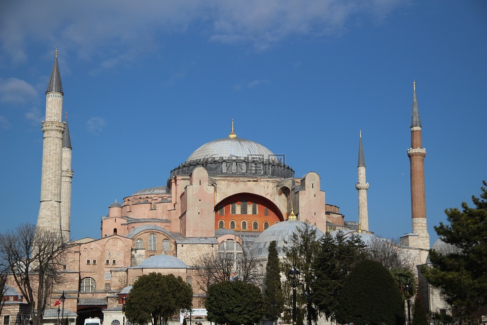 圣索菲亚大教堂,伊斯坦布尔,火鸡