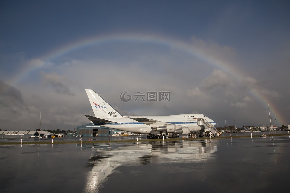 喷气式客机,彩虹,波音747sp