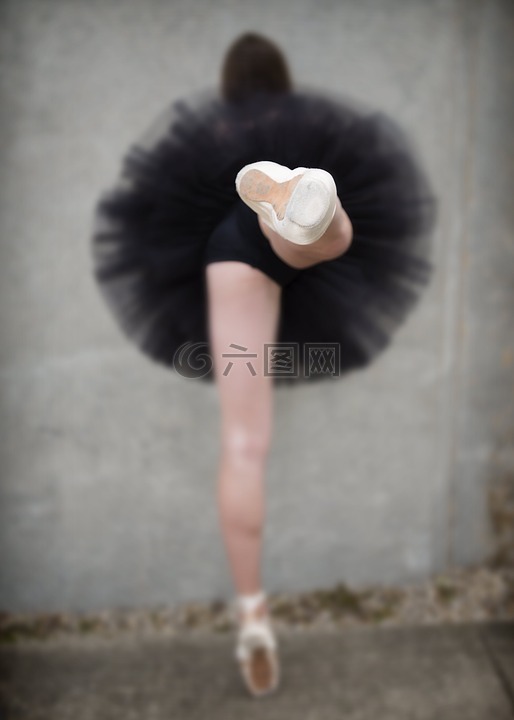 芭蕾舞女演员,模糊,舞蹈家
