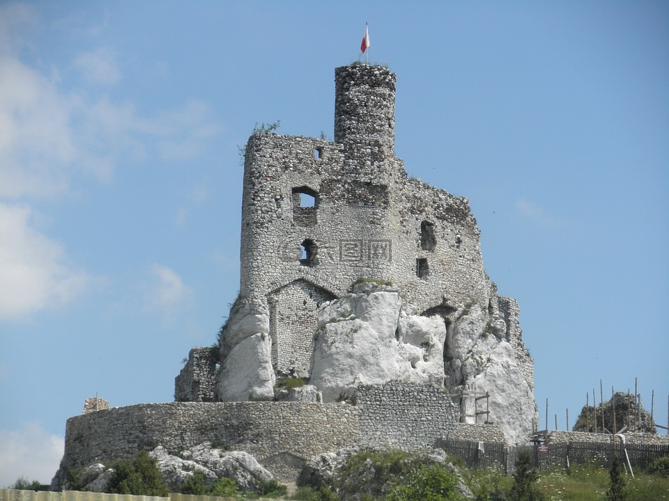 城堡,历史,纪念碑