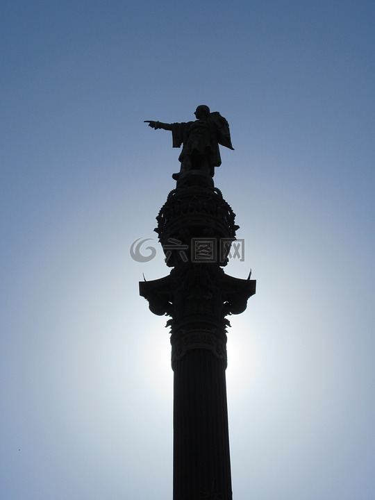 塔,克里斯托弗·哥伦布,纪念碑