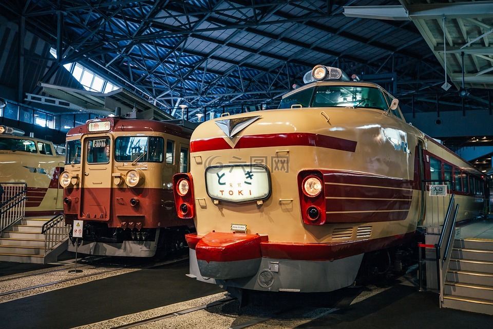 东京铁道博物馆,火车,电车