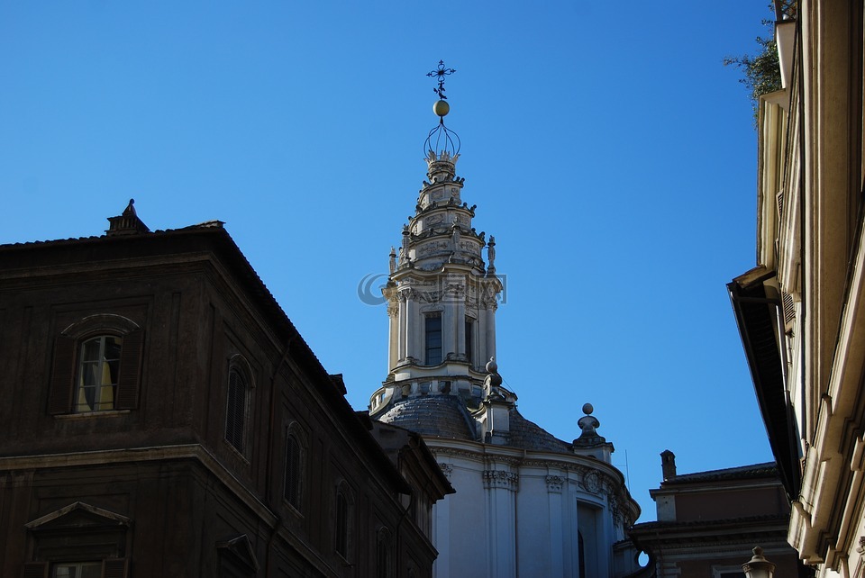 圣依华堂阿拉sapienza,弗朗西斯科 波罗米尼,教堂