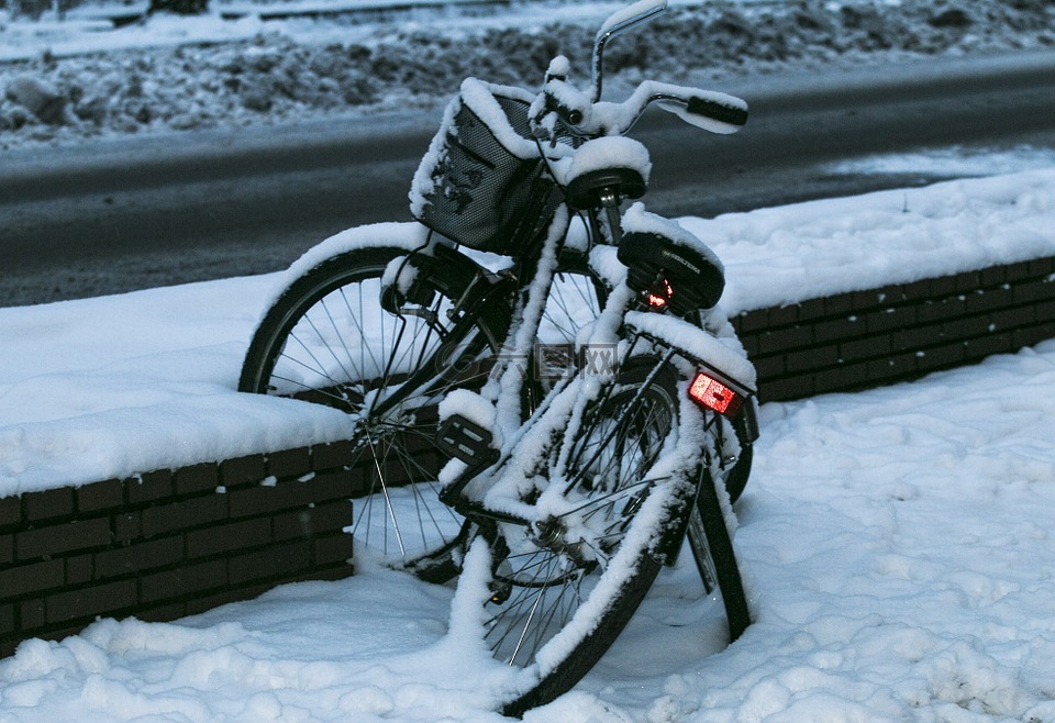 自行车,冬天,被忽悠