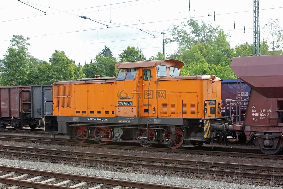 内燃机车,德国铁路,铁路