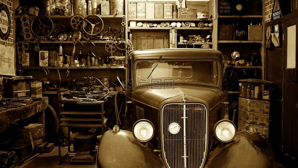 古董,自动,汽车