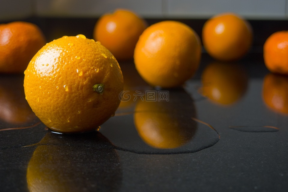 橘子,水果,柠檬酸