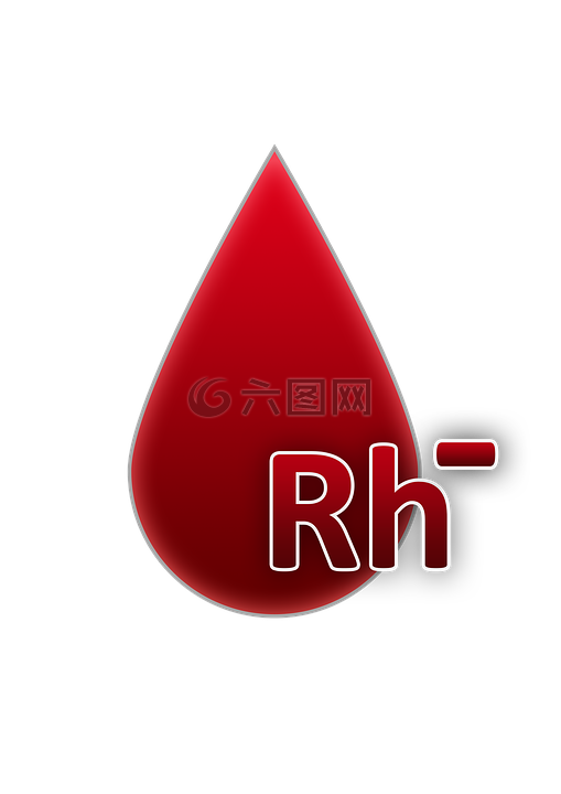 血型,rh负面因素,血液