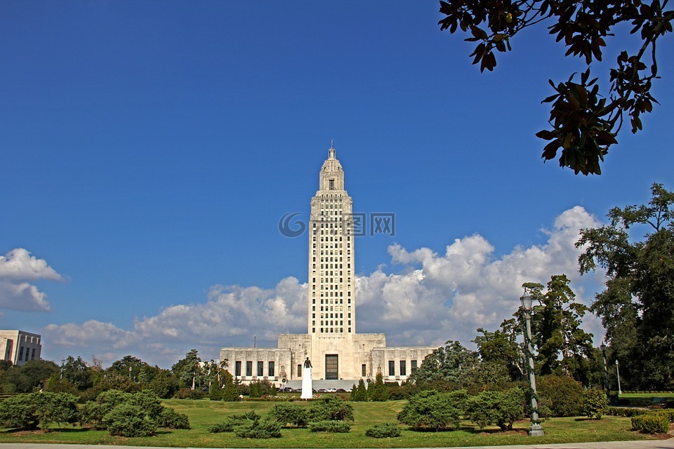 国会大厦,建设,路易斯安那州