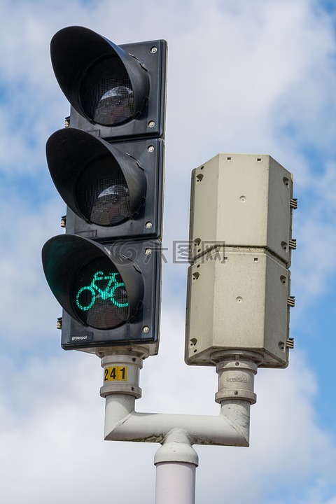 交通灯,过境,红绿灯