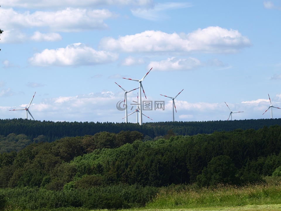 风力发电机组,能源,风能