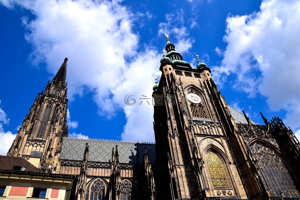 圣维特大教堂,布拉格,旅行
