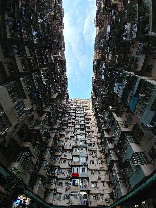 益发大厦,香港,旧楼