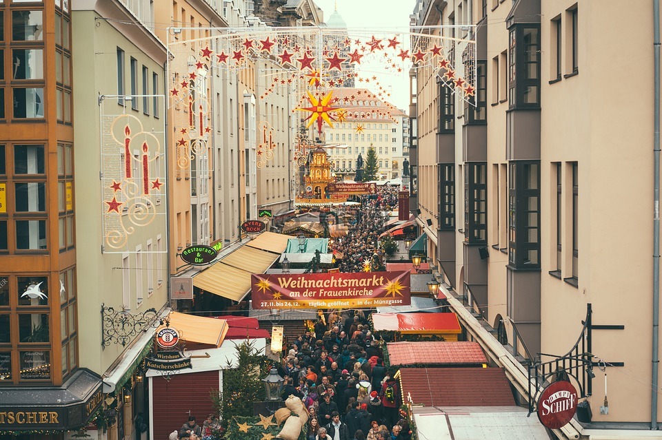 德勒斯登,德国,圣诞市场