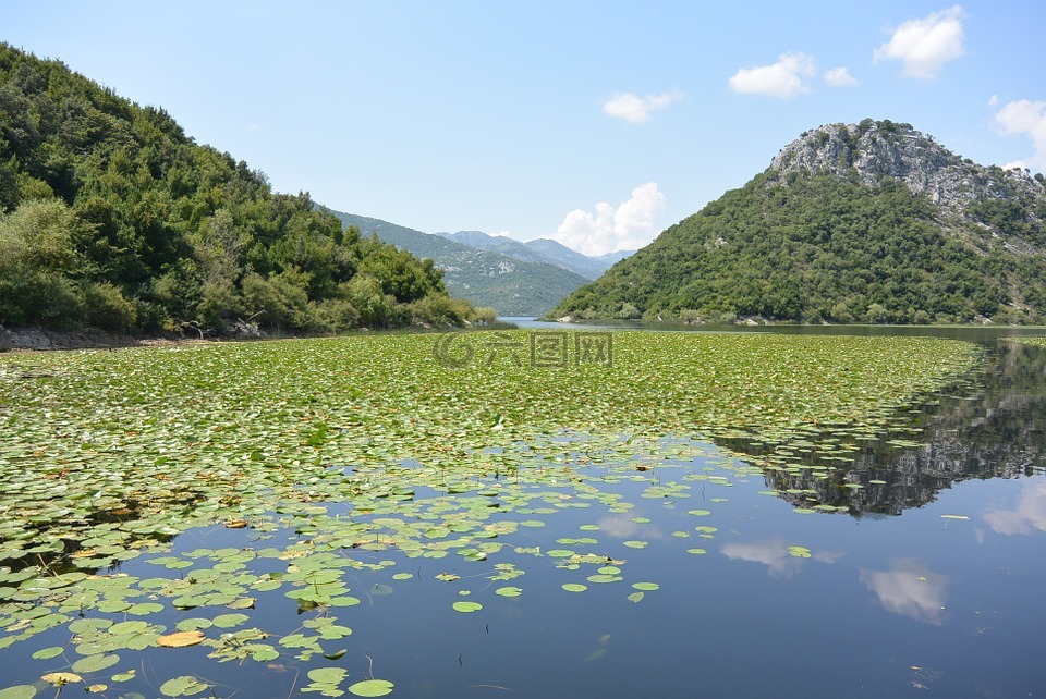 斯库台湖,黑山,旅程