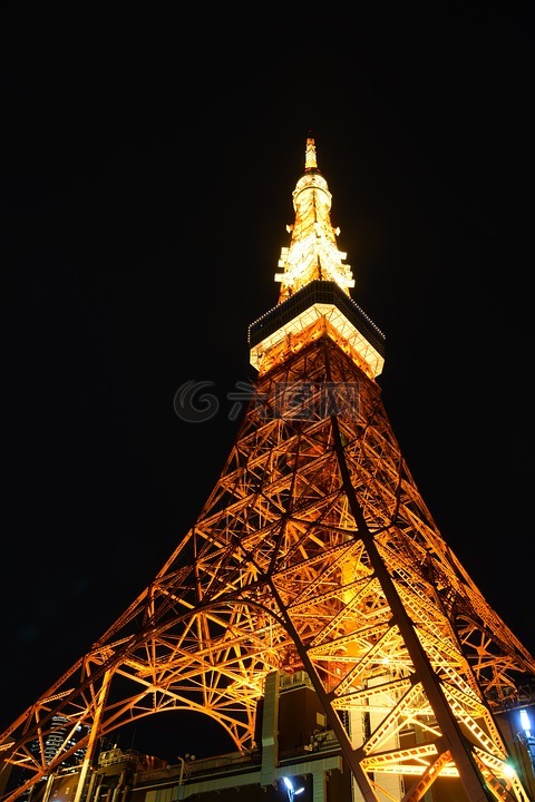 东京塔,日本,里程碑