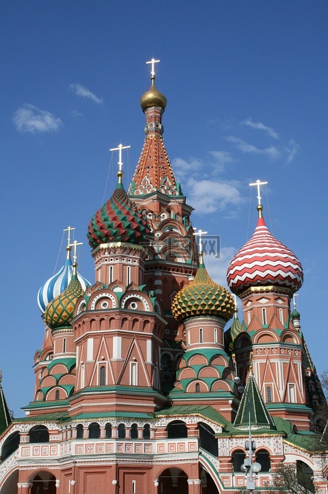 克里姆林宫,圣巴兹尔大教堂,俄罗斯