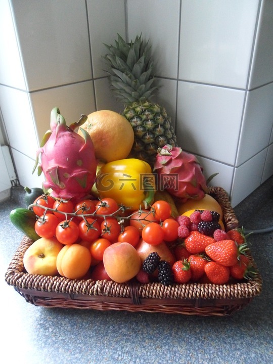 水果,水果篮,健康