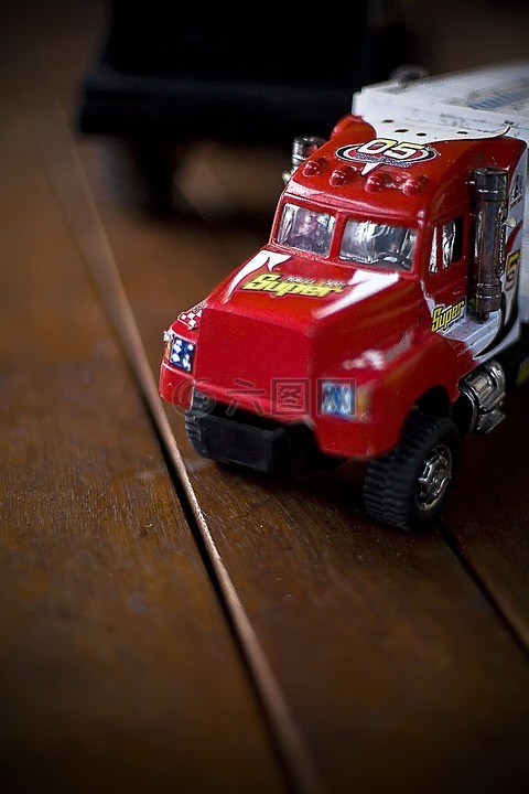 卡车,玩具,车辆