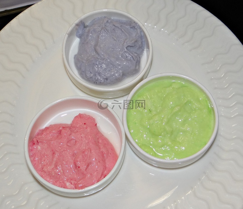 风味的酸奶,酸奶,甜