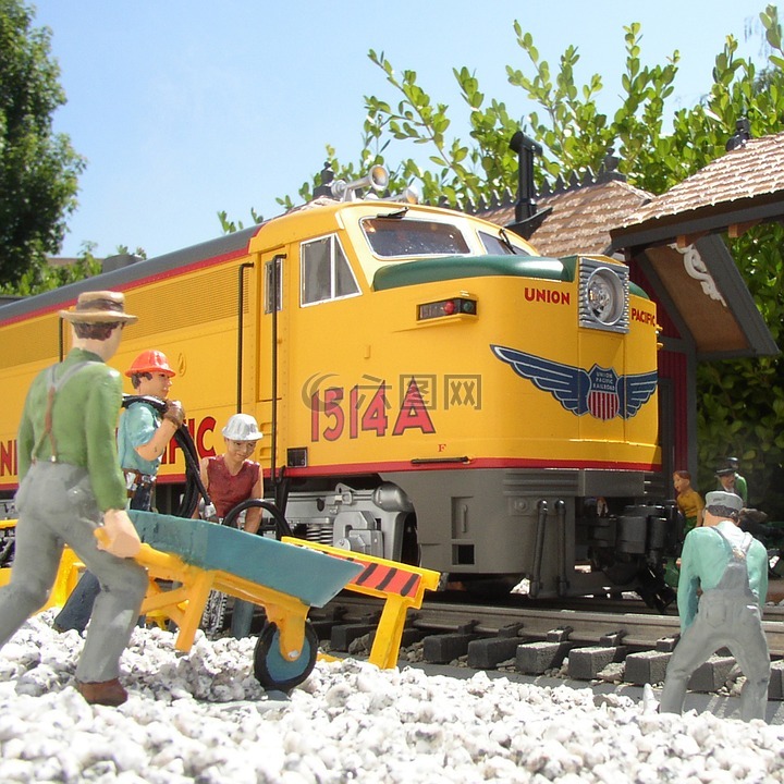 花园火车,微型,模型铁路