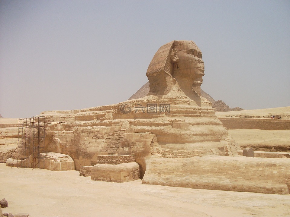 斯芬克斯,金字塔,埃及