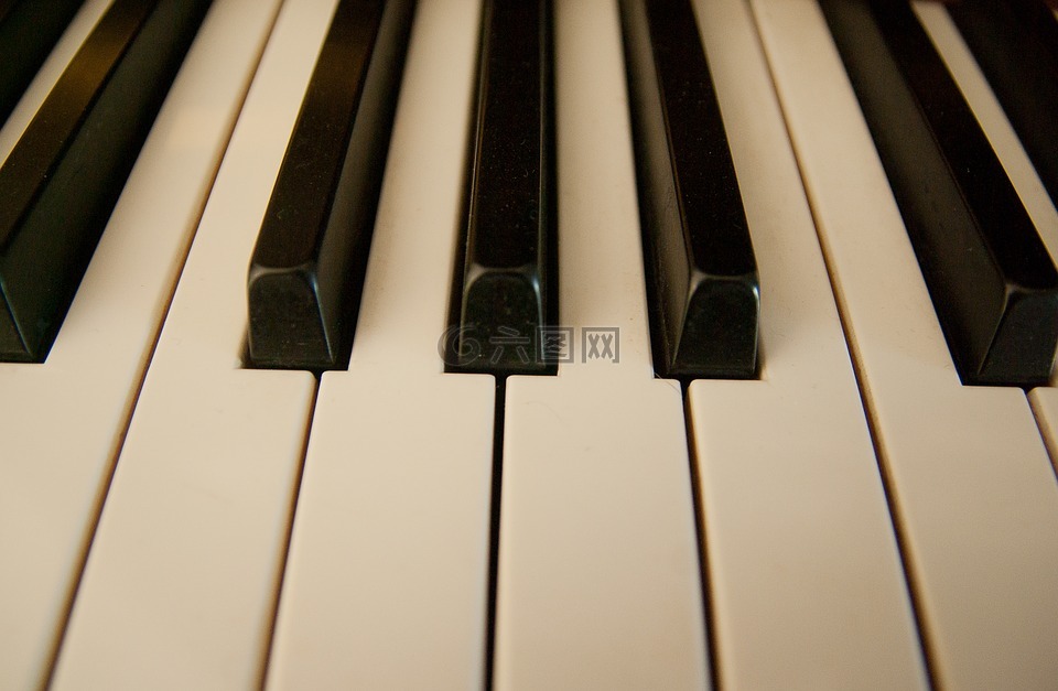 钢琴,钢琴键,音乐