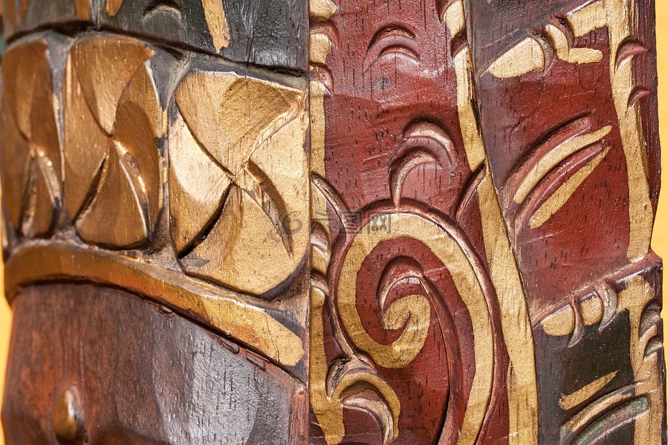 雕刻,饰品,寺庙监护人