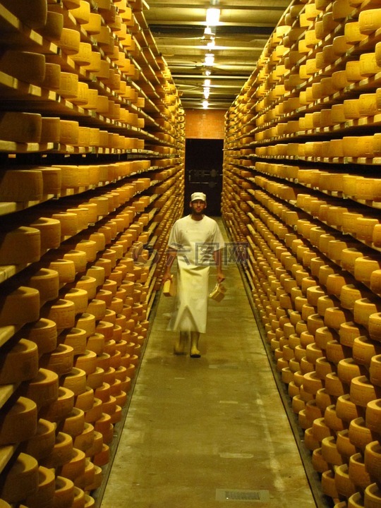 格吕耶尔,奶酪工厂,瑞士