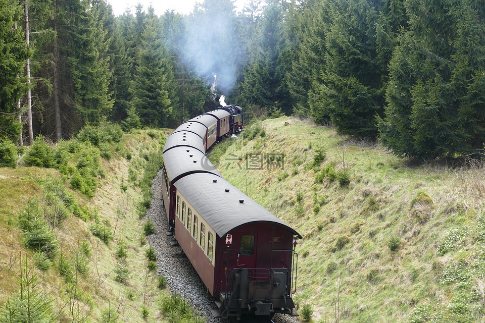 harzquerbahn,铁路,窄轨