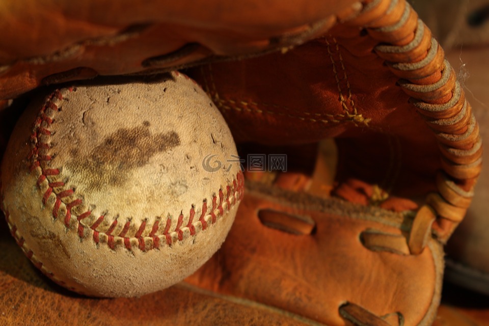 棒球,球,体育