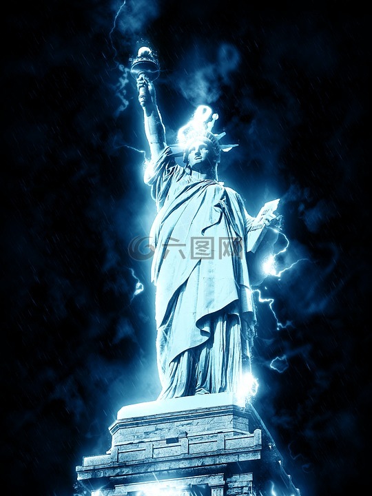 自由女神像,美国,自由