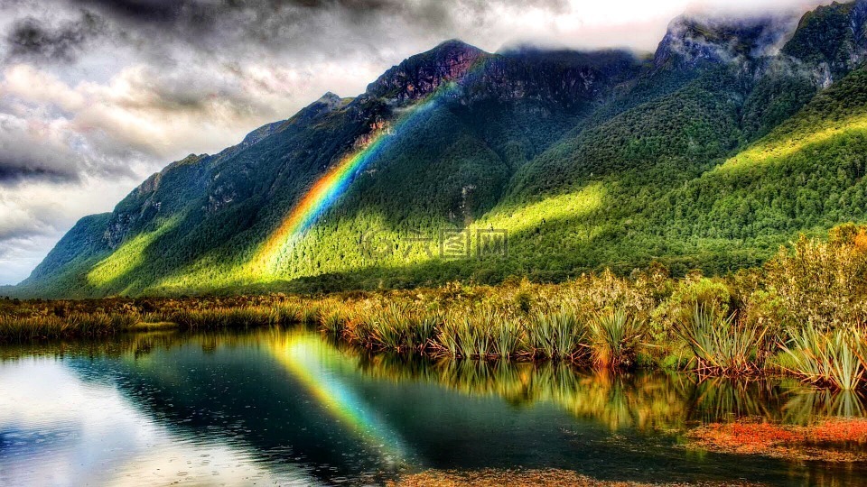 彩虹,性质,景观