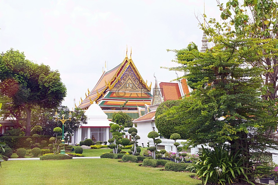 泰国,黎明寺,庙