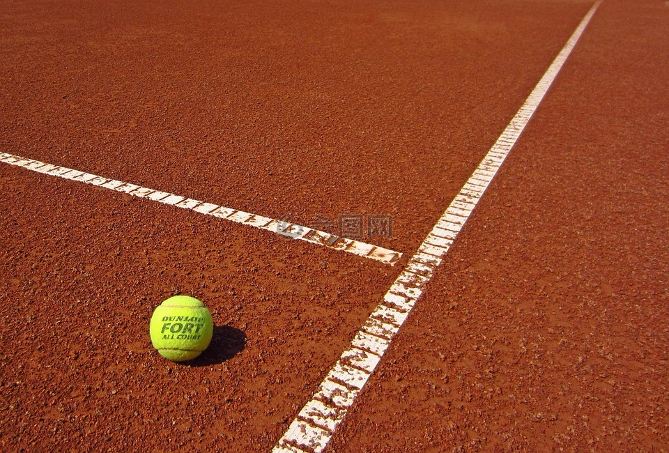运动,网球,球