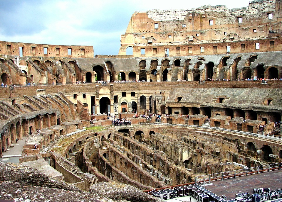 罗马,斗兽场,古罗马圆形竞技场