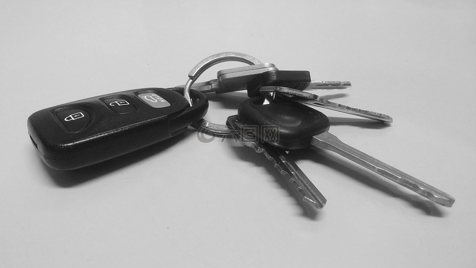 键,车,点火钥匙